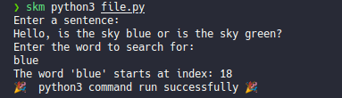 index_of-1-example example