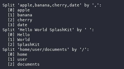 split-1-example example